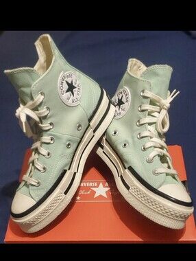 Converse Chuck 70 Plus Hi Sticky Aloe Green A11559C, New In Box, Multiple Sizes!